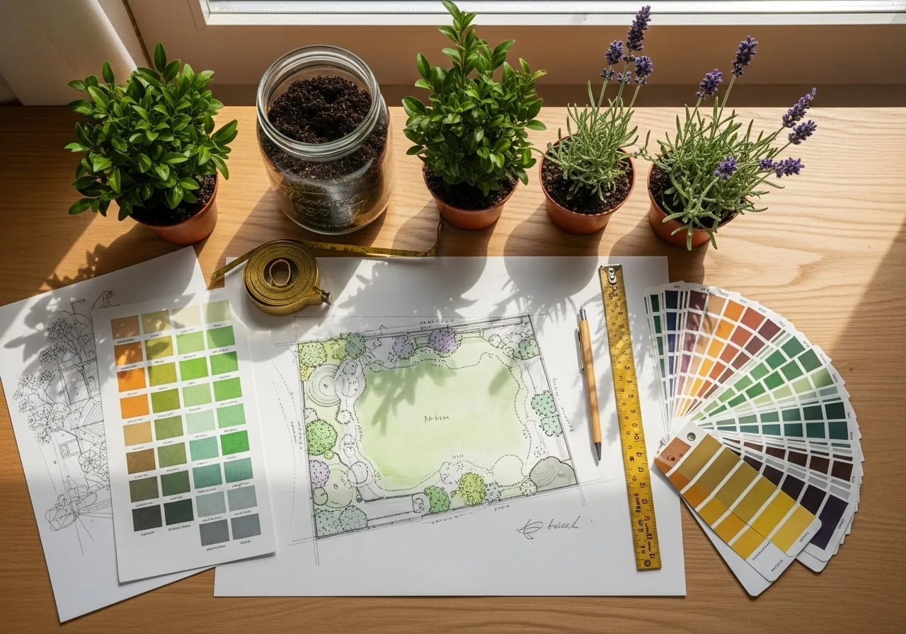 Progetto esecutivo a Asso (CO) — intervento di giardinaggio professionale Pentagiardini, provincia di Como