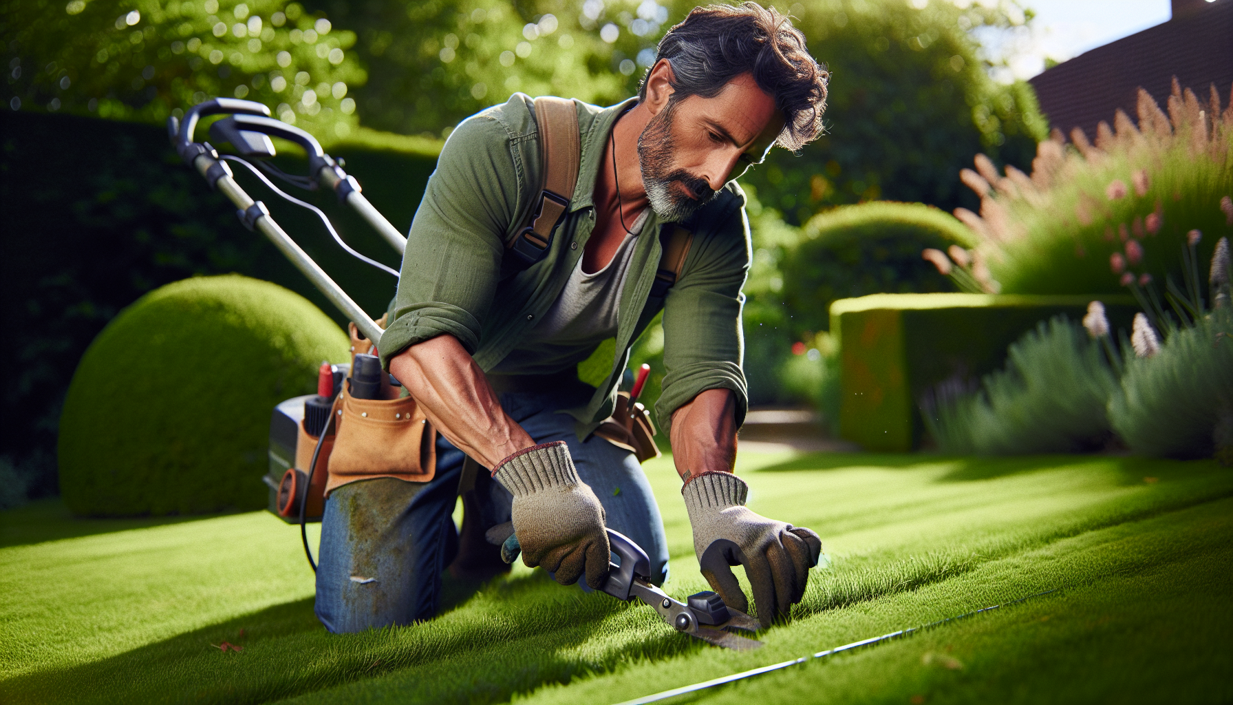 Manutenzione giardini a San Fermo della Battaglia 