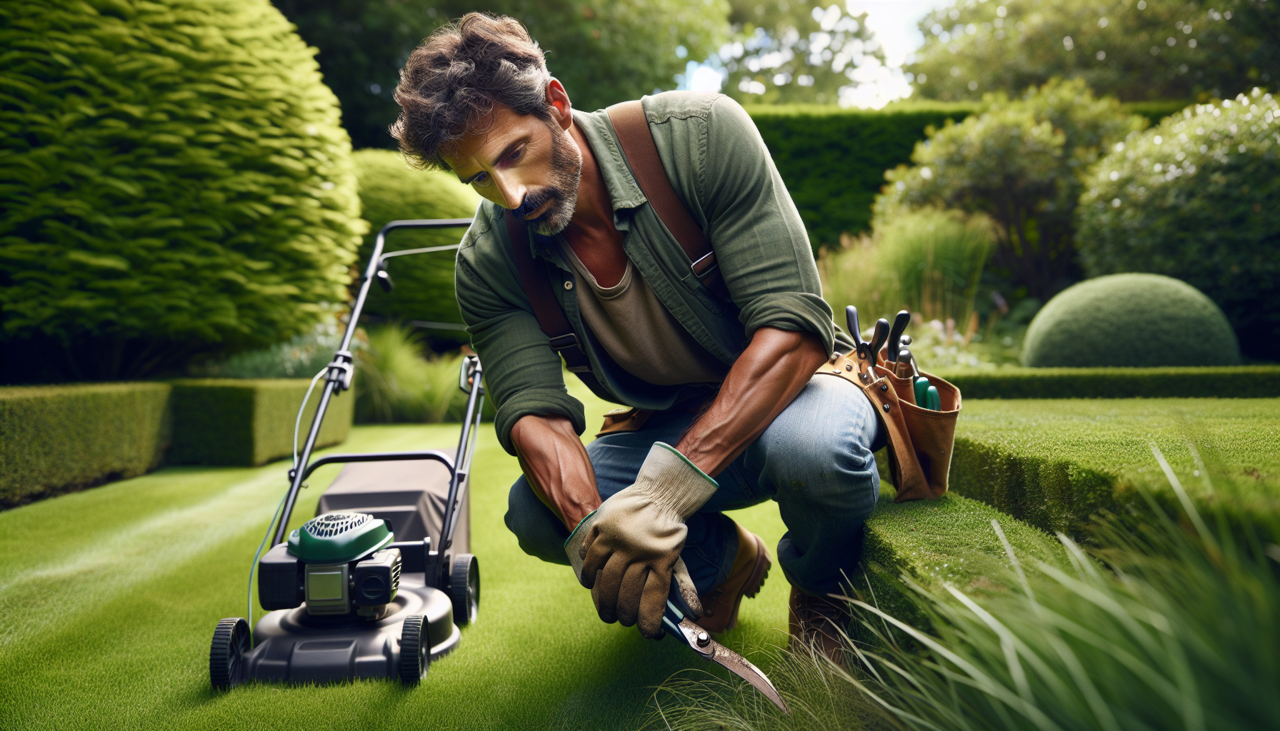 Manutenzione giardini a San Maurizio d'Opaglio 