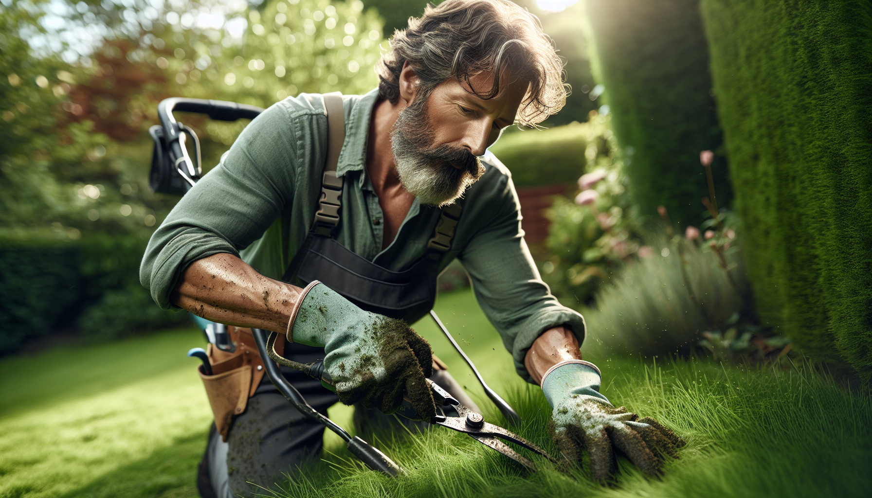 Manutenzione giardini a Trezzano Rosa 