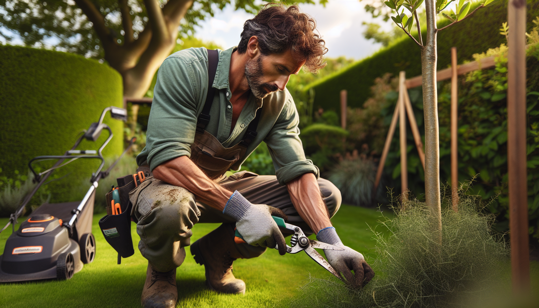 Potatura alberi a Laveno-Mombello 