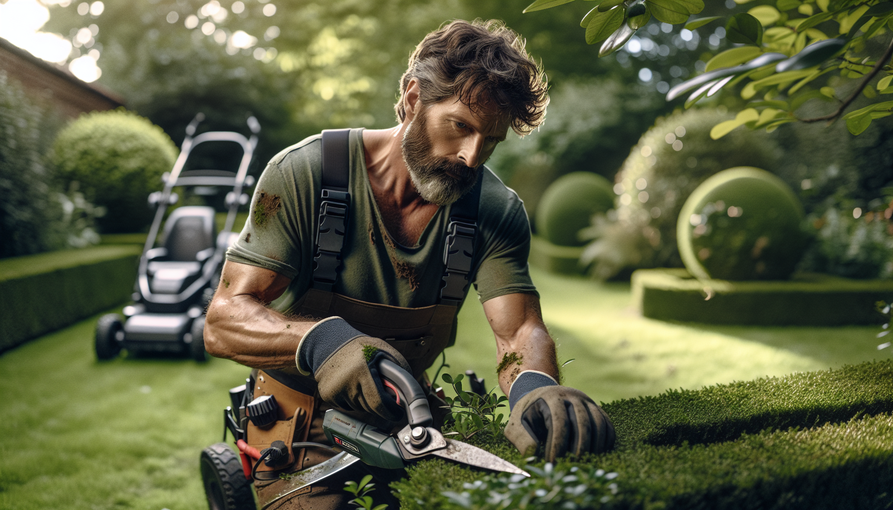 Potatura alberi a Villa Cortese 