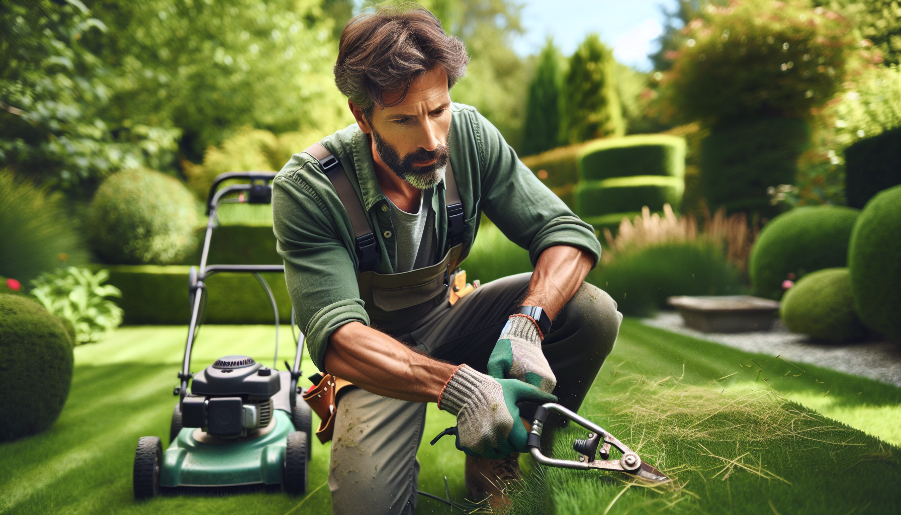 Taglio erba e siepi a Alserio 