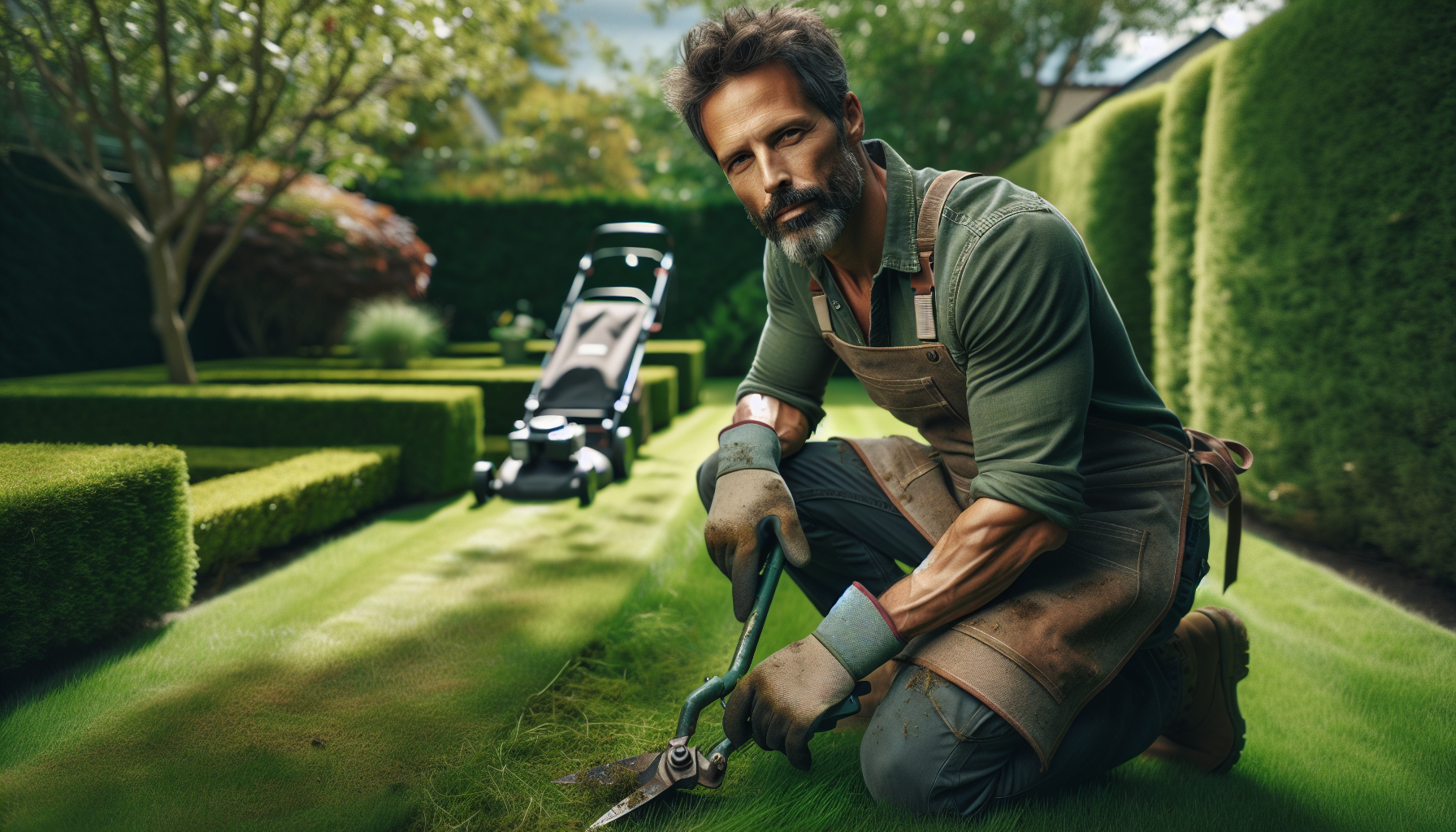 Taglio erba e siepi a Appiano Gentile 