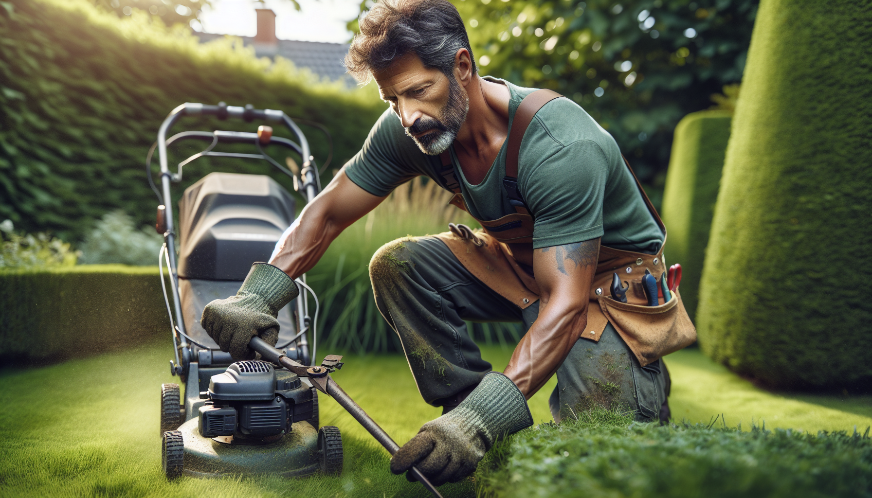 Taglio erba e siepi a Arese 