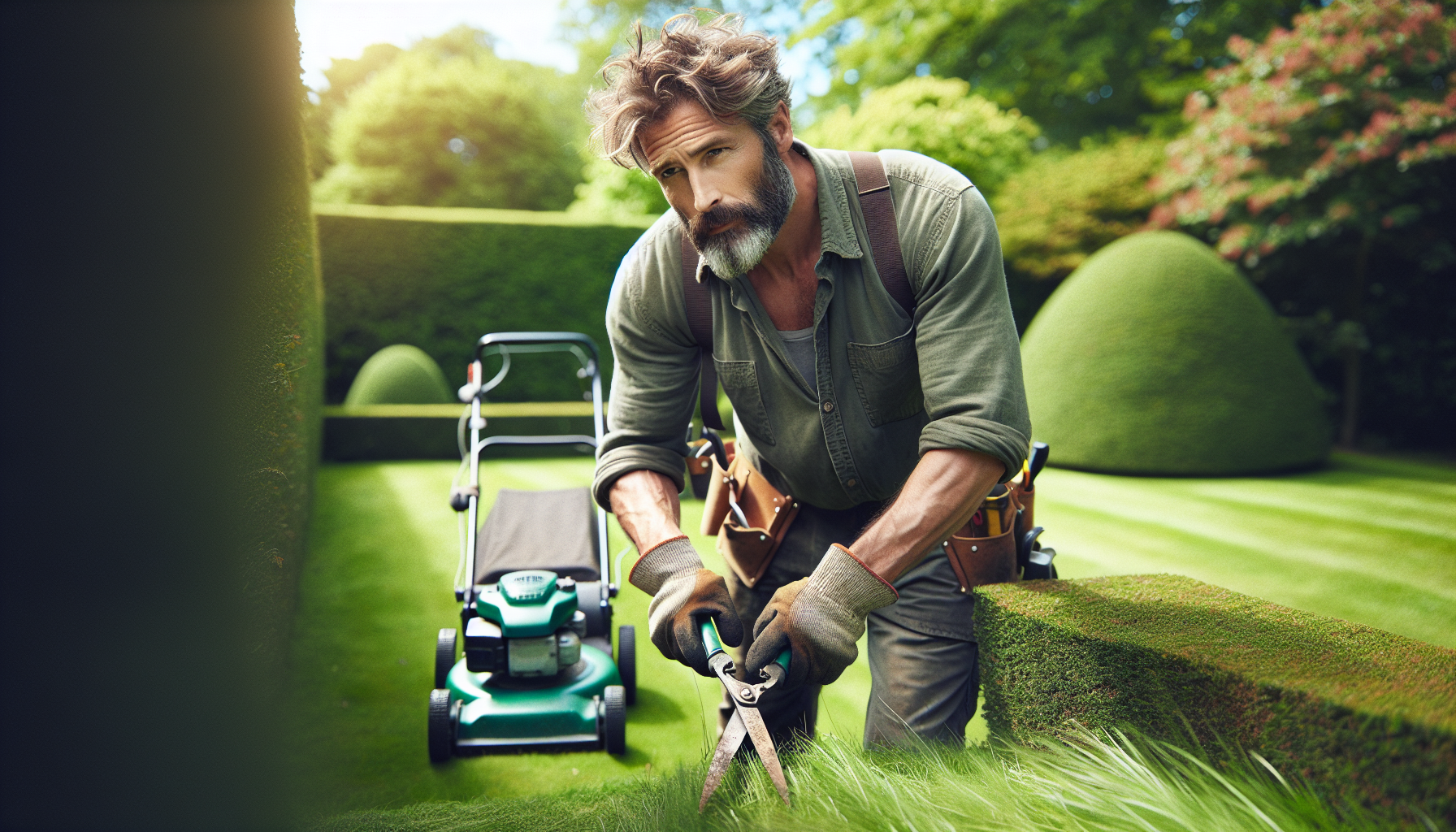 Taglio erba e siepi a Arluno 