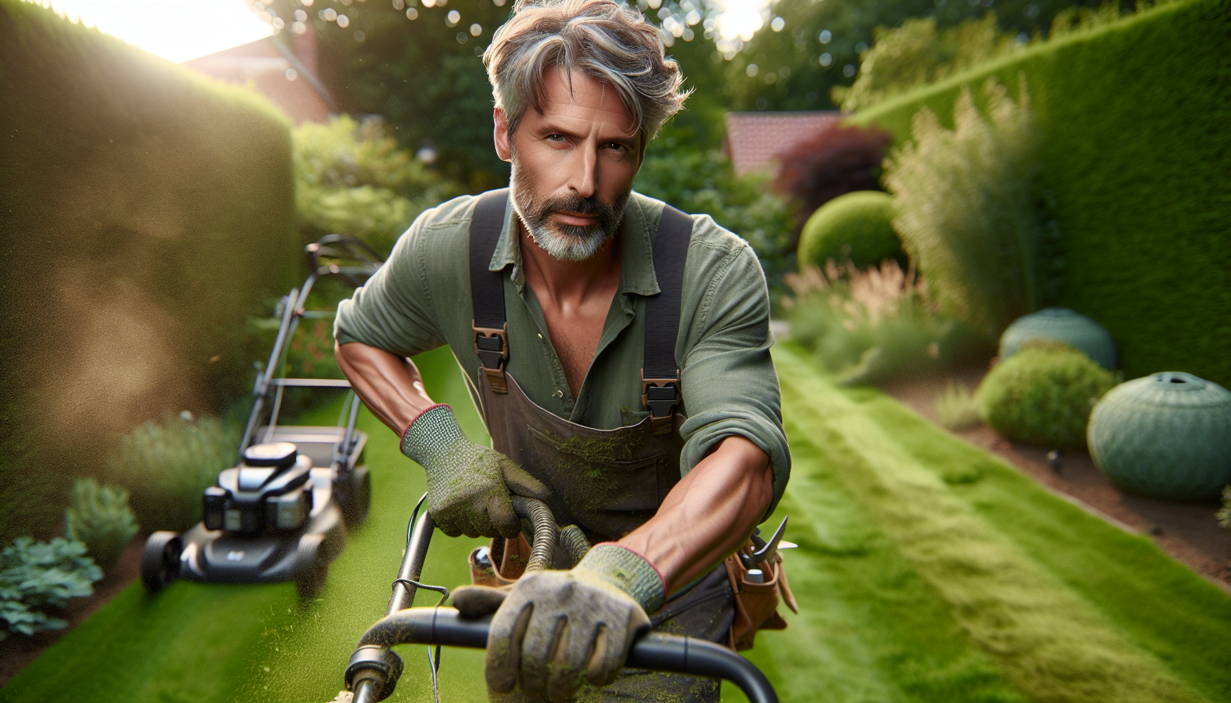 Taglio erba e siepi a Arsiero 