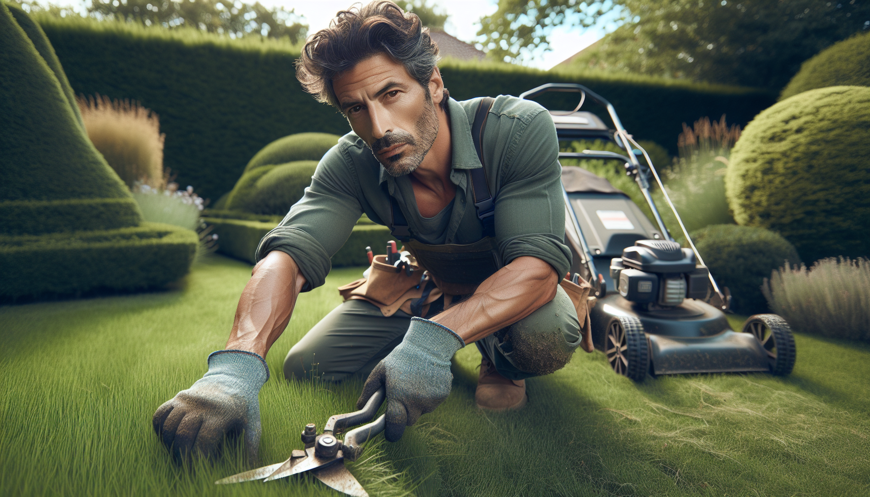 Taglio erba e siepi a Bedizzole 