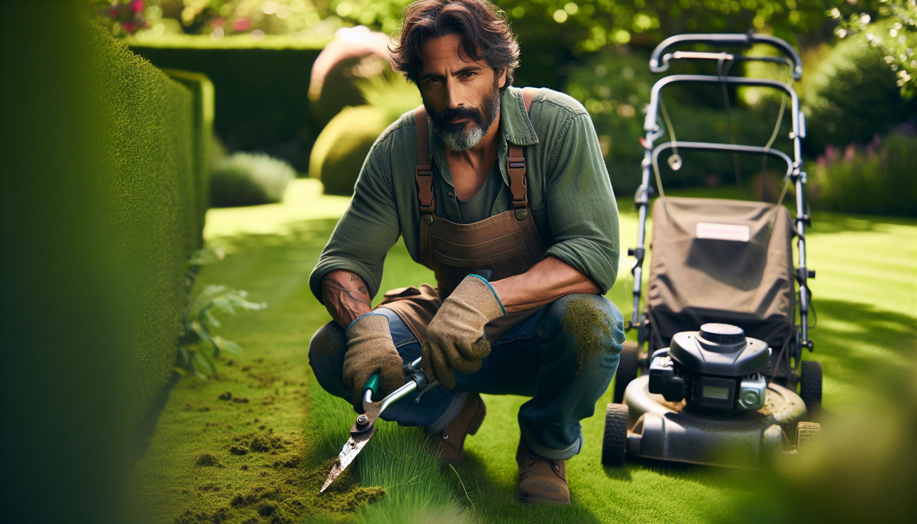 Taglio erba e siepi a Belgirate 