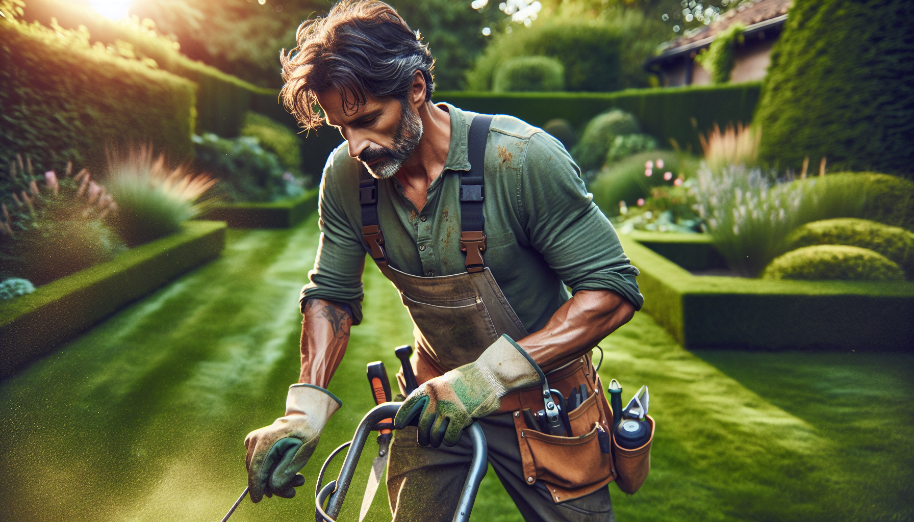 Taglio erba e siepi a Bellusco 