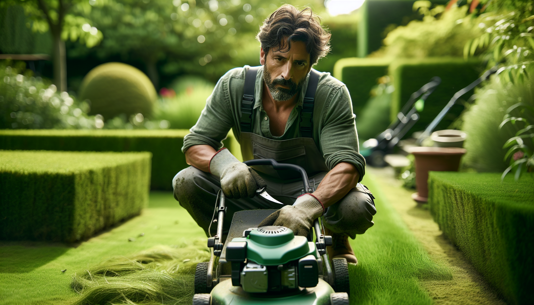 Taglio erba e siepi a Besozzo 