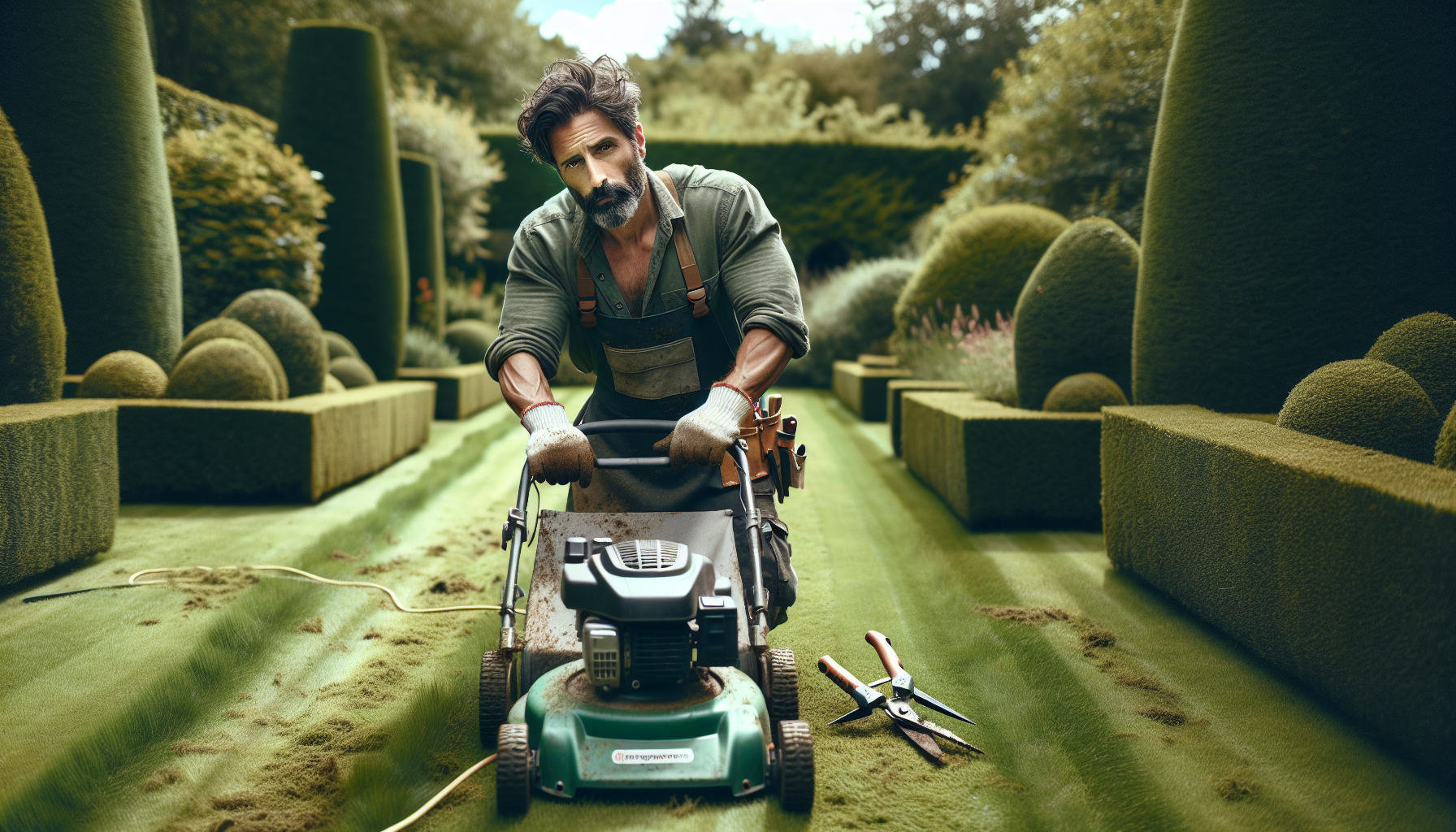 Taglio erba e siepi a Bogogno 