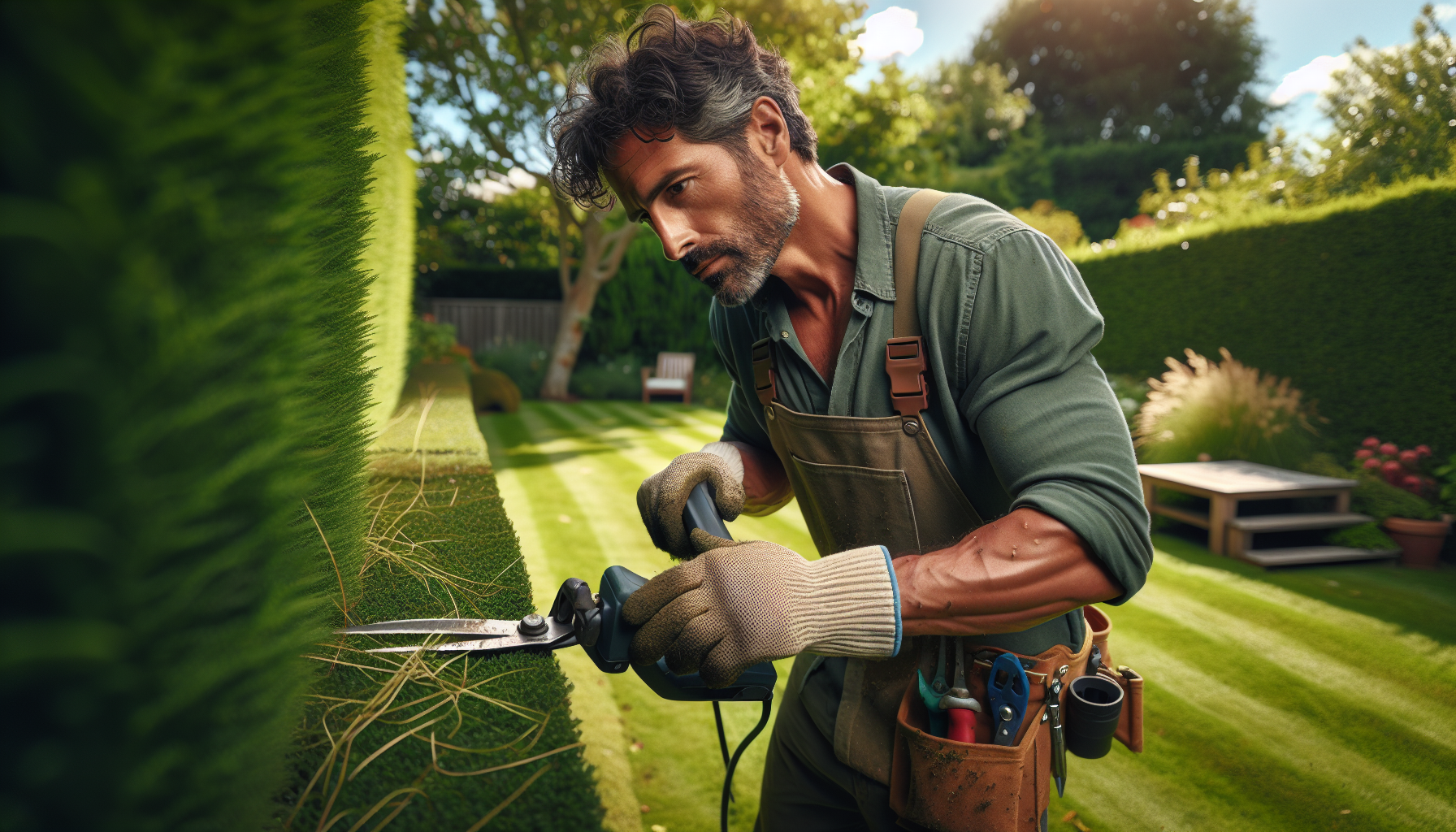 Taglio erba e siepi a Borgomanero 