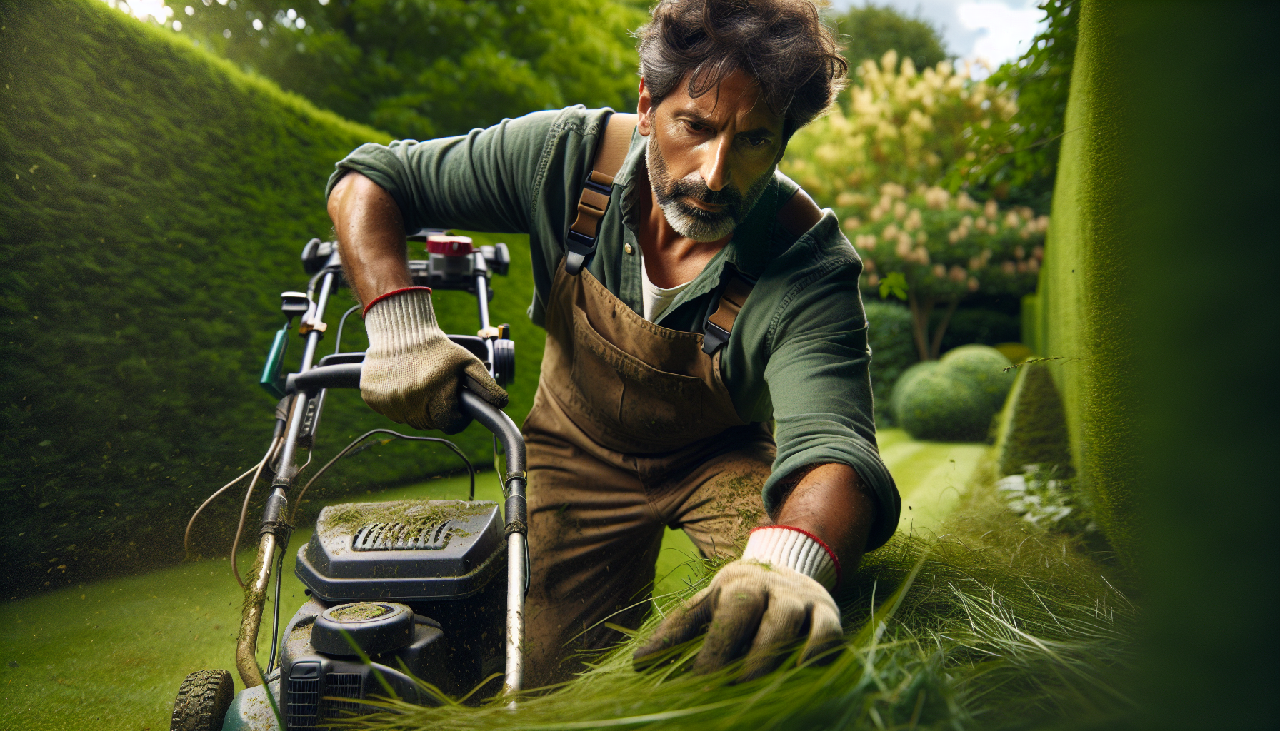 Taglio erba e siepi a Borgosesia 