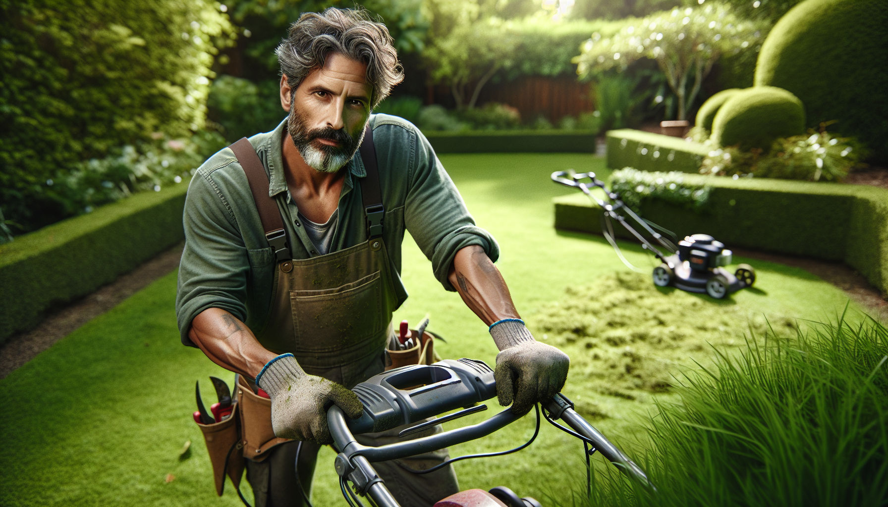 Taglio erba e siepi a Bresso 