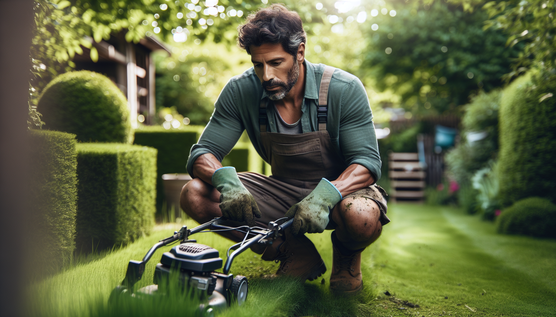 Taglio erba e siepi a Brienno 