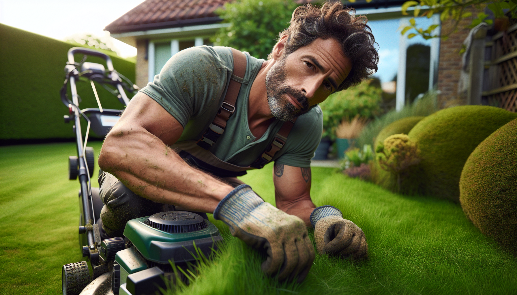 Taglio erba e siepi a Briga Novarese 