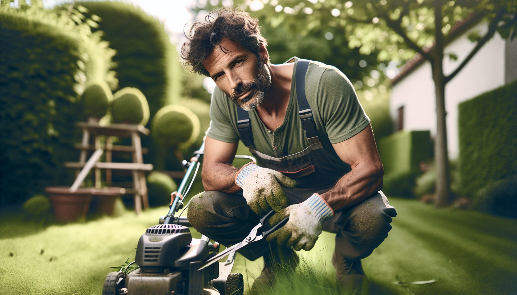 Taglio erba e siepi a Bruzzano Zeffirio 