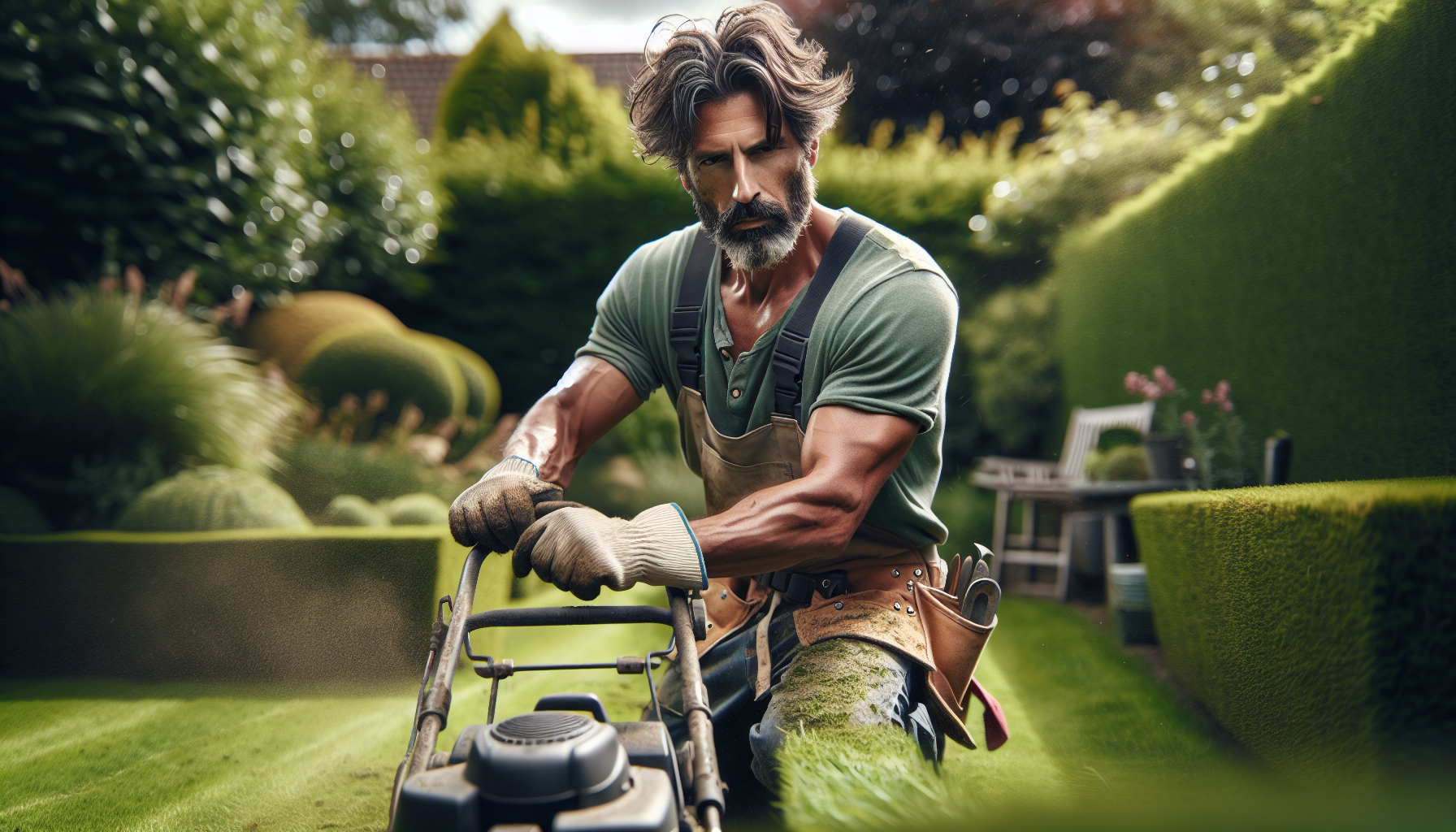 Taglio erba e siepi a Bulgarograsso 