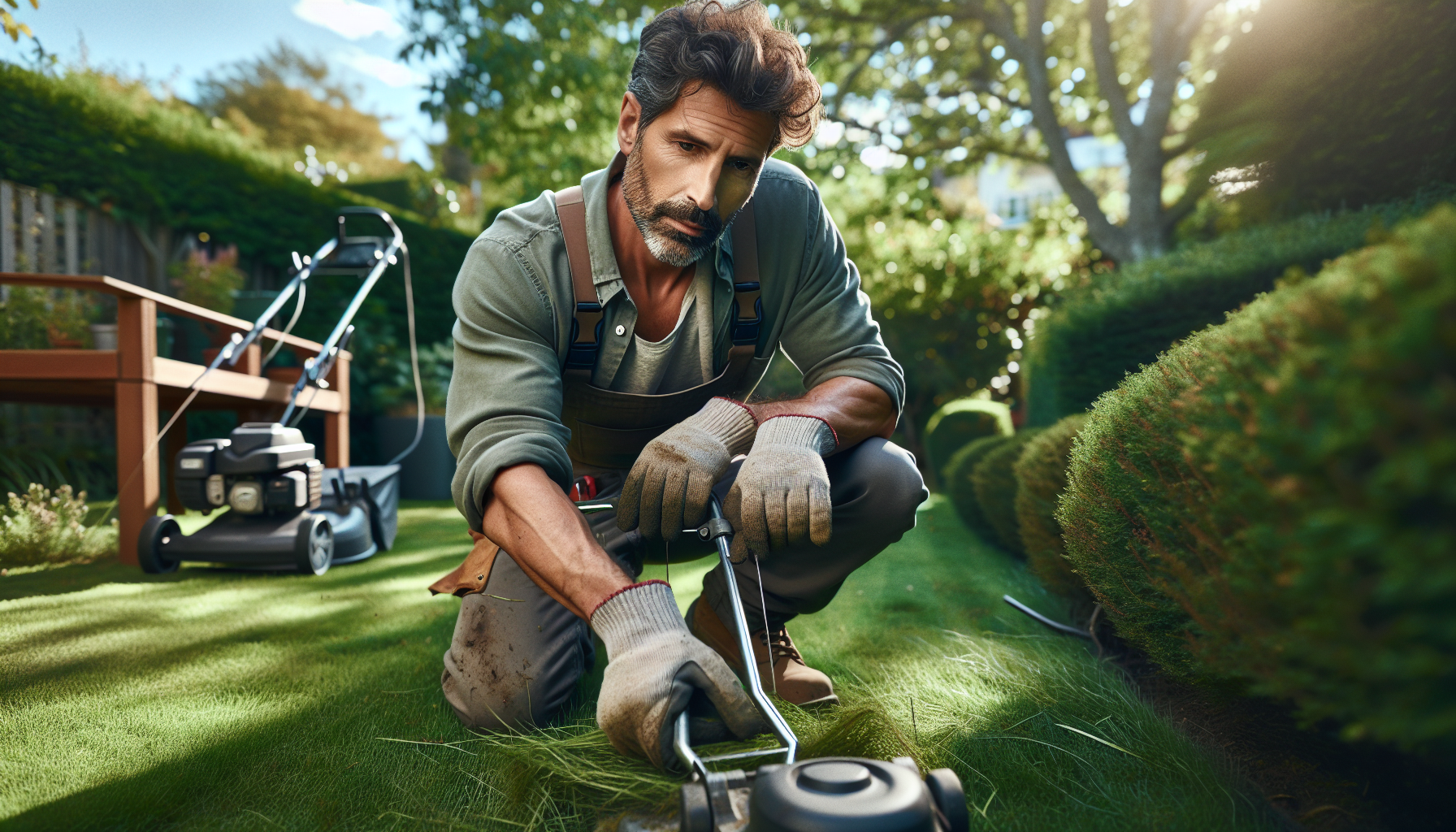 Taglio erba e siepi a Busto Garolfo 