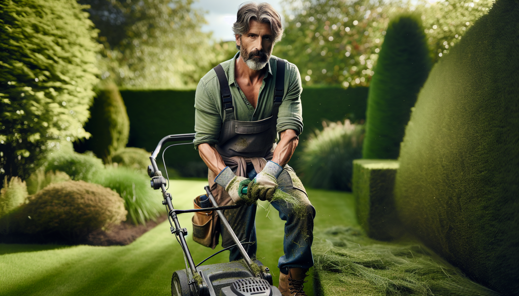 Taglio erba e siepi a Campegine 